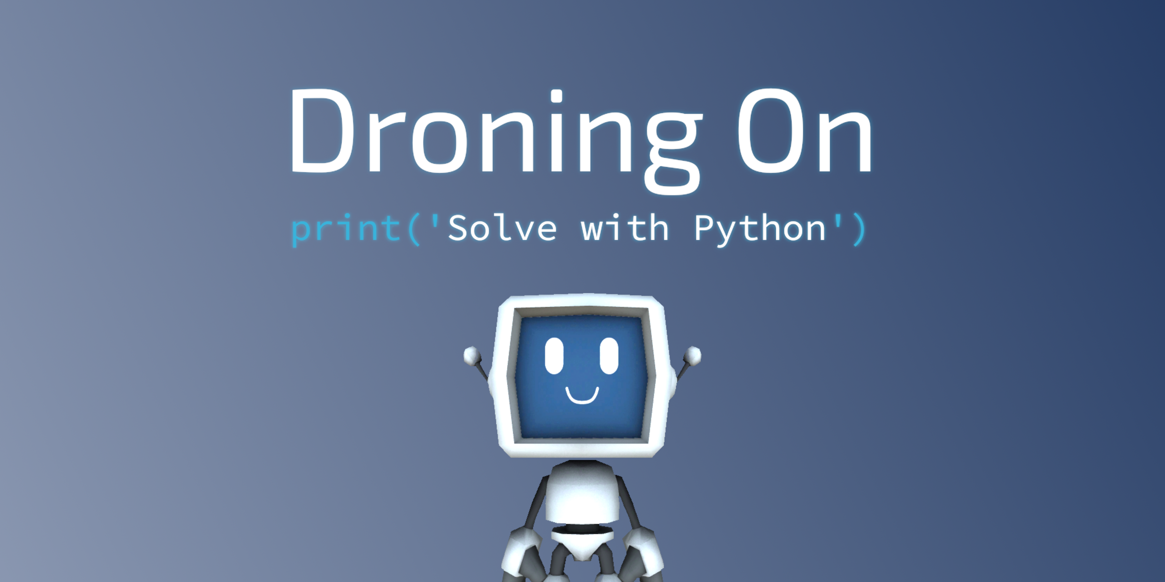 Droning On logo